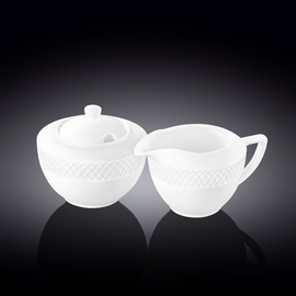Sugar bowl & creamer set wl‑880112‑jv/2c Wilmax (photo 1)