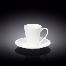 Coffee cup & saucer set of 4 in colour box wl‑993054/4c Wilmax (photo 1)