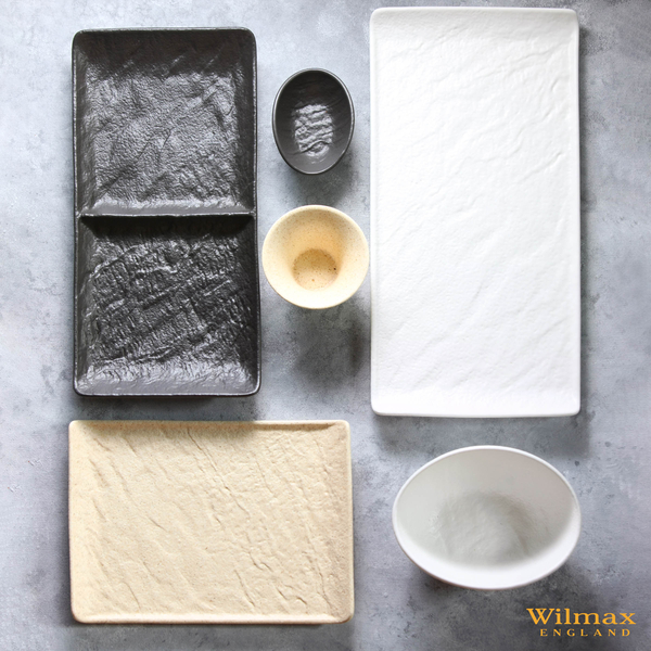 Rectangular 2 section dish wl‑661135/a Wilmax (photo 3)