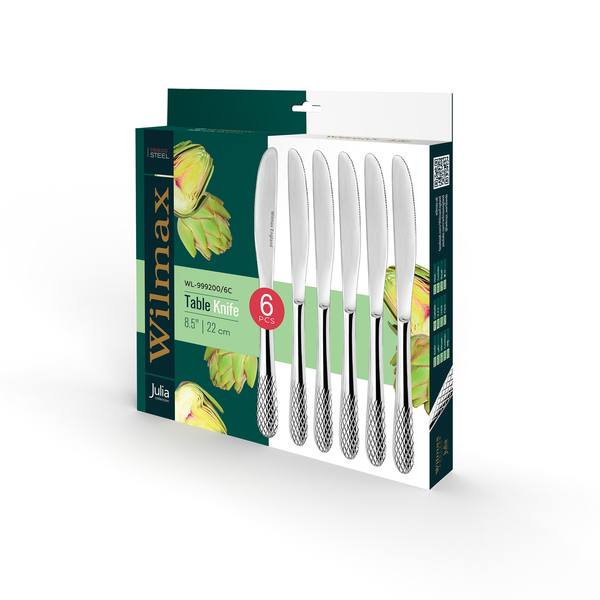 Table knife set of 6 in colour box wl‑999200/6c Wilmax (photo 2)
