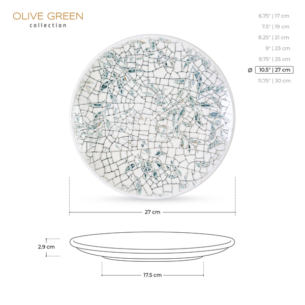 Round plate wl‑671506/a Wilmax (photo 2)