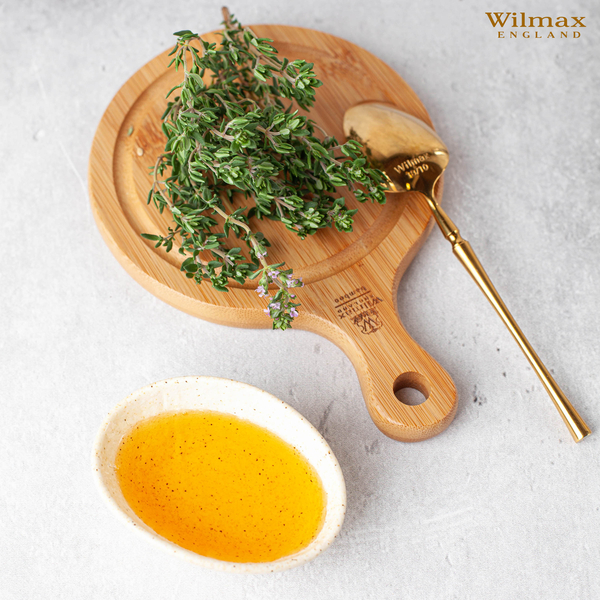 Round serving board with handle wl‑771096/a Wilmax (photo 2)