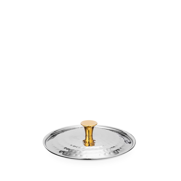 Round lid with gold knob wl‑554153/s Wilmax (photo 1)