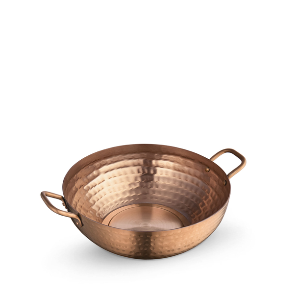 Deep round fry pan with 2 side handles wl‑554232/s Wilmax (photo 1)