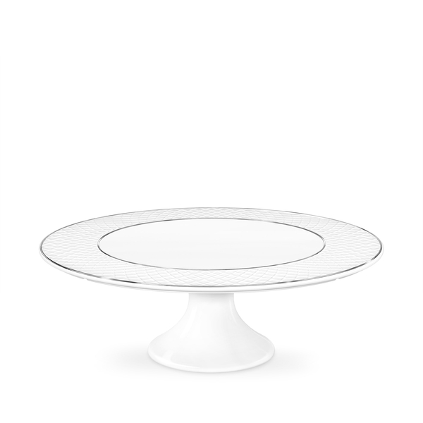 Cake stand with platinum lines wl‑880103704/a Wilmax (photo 1)
