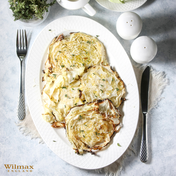 Flat rim oval platter wl‑880103/a Wilmax (photo 5)