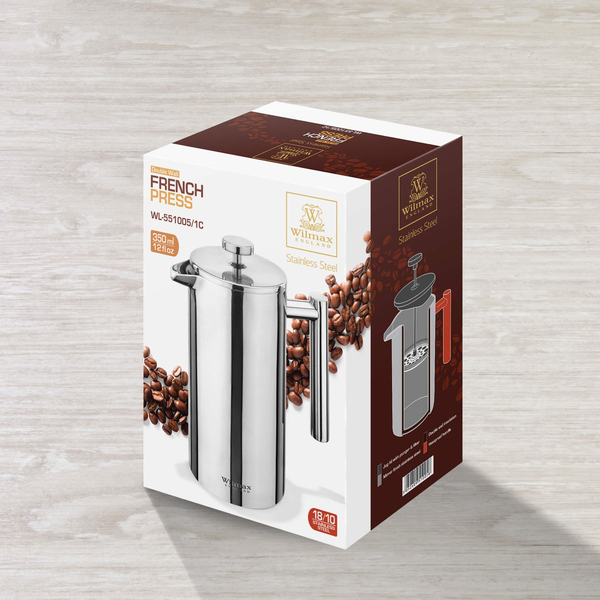 Double wall french press in colour box wl‑551005/1c Wilmax (photo 2)