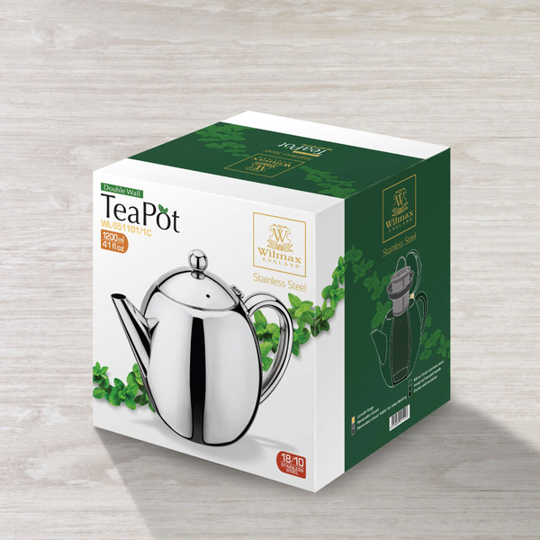 Double wall tea pot in colour box wl‑551101/1c Wilmax (photo 2)