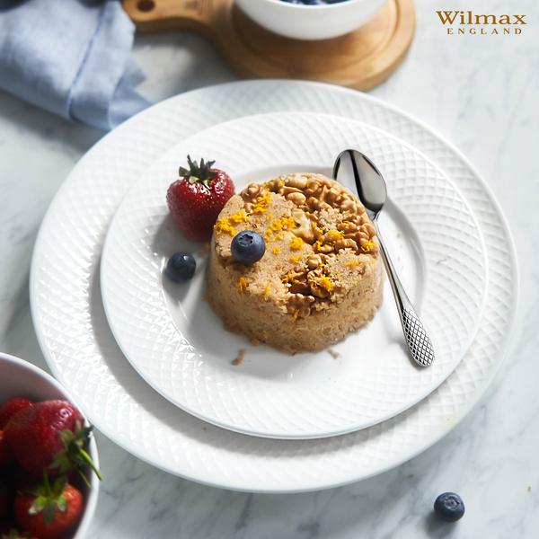 Flat rim dinner round plate set of 6 in colour box wl‑880101/6c Wilmax (photo 8)