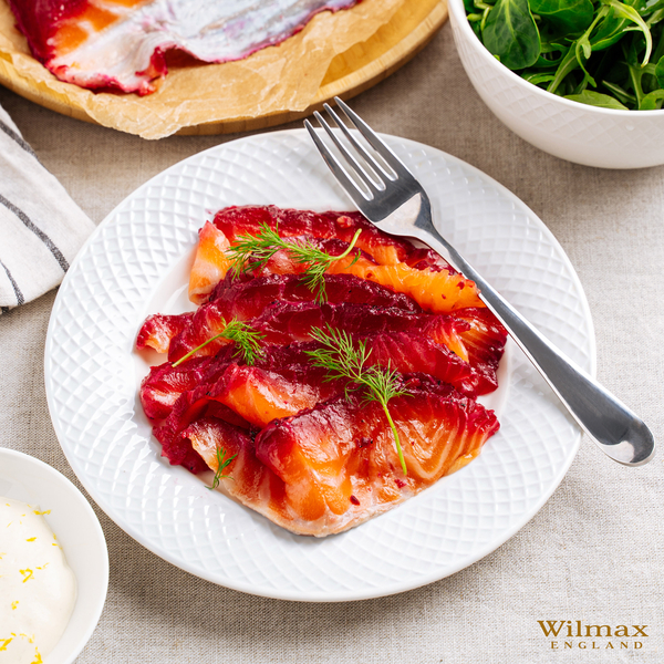 Flat rim dessert round plate wl-880100/a Wilmax (photo 5)