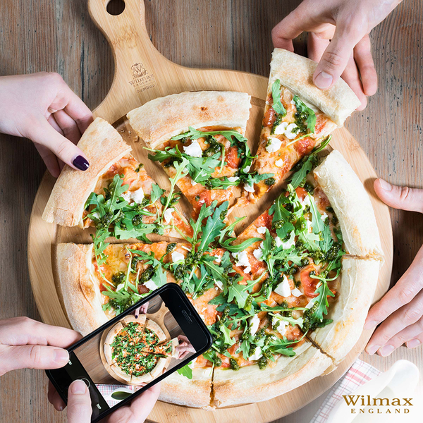 Round serving board with handle wl‑771103/a Wilmax (photo 3)