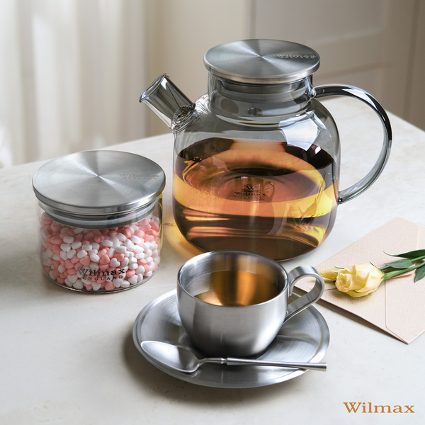 Tea pot with stainless steel lid wl‑888826002/a Wilmax (photo 2)