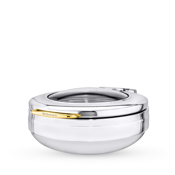 Glass lid round chafer wl‑559941/a Wilmax (photo 1)